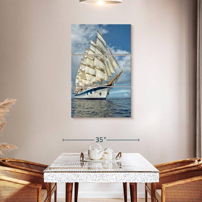 Mehar Tall Ship, 45" H x 28" W