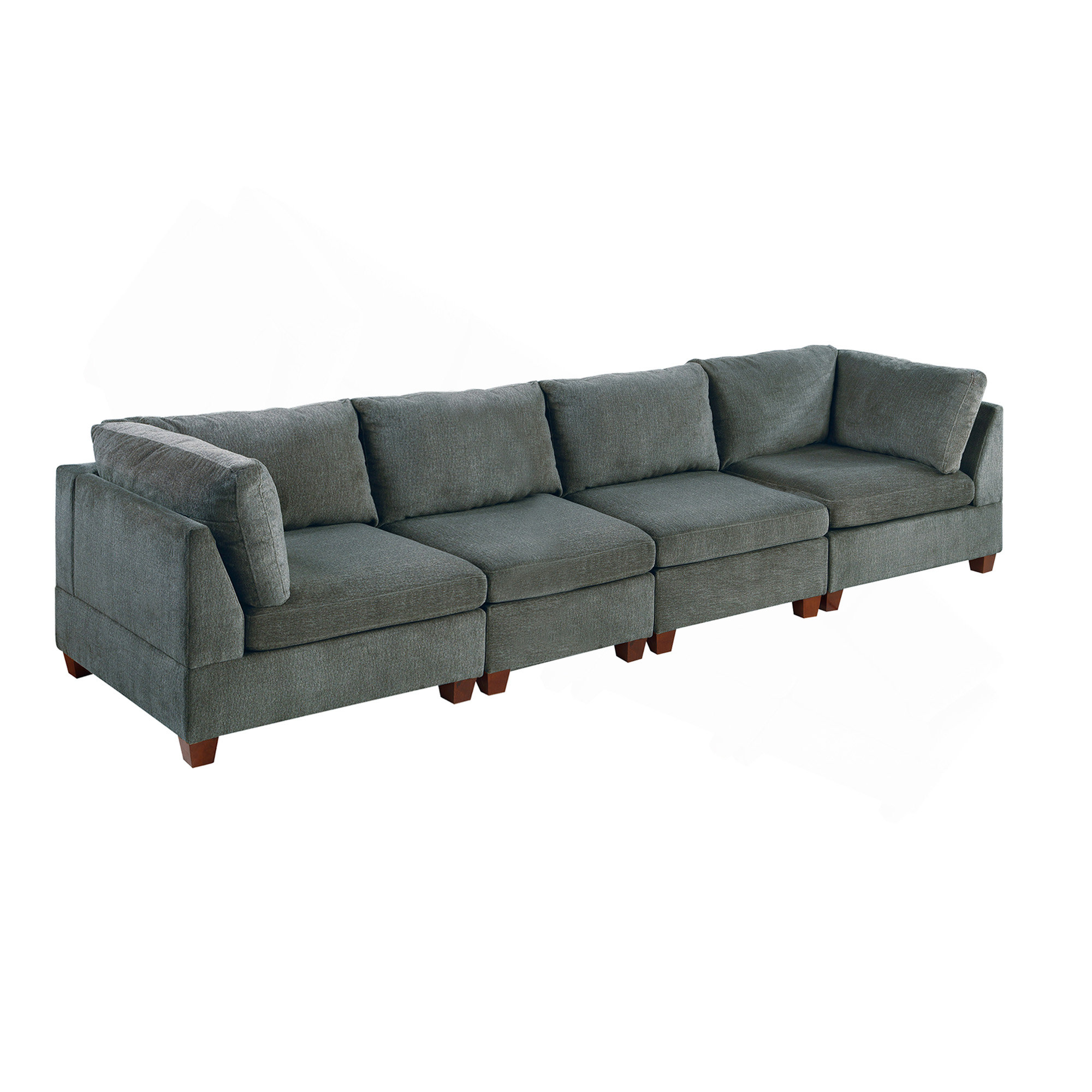 Latitude Run® MODULAR SET - 4PC In Gray | Wayfair