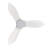 36"  Smart Flush Mount Ceiling Fan with Remote Control and LED Light Kit Included