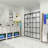 French Vienne 60" x 76" Single Sliding Frameless Shower Door-38027268