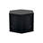 Jamie Faux Wood Hexagonal Side Tables-105919051-105919054