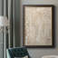 «Walnut Damask IV», impression sur toile encadrée-379854067