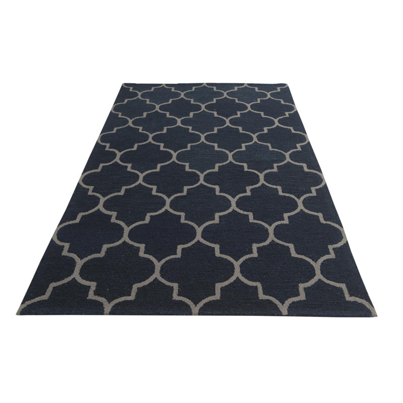 Tapis bleu marine Nova