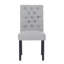 Chaise d'appoint rembourrée en lin capitonné Wren-263736401-197857312