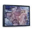Gris et mauve, encre de marbre, impression sur toile murale moderne-67231678-67231681