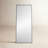 Sabine Metal Rectangle Floor Mirror-86932879-86933602