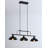 3 - Light Bulbs Kitchen Island Bowl Glass Shade Pendant Chandelier Light Fixture