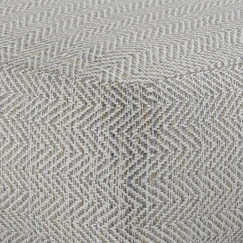 Square Pouf - Patterned Melange