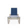 Holna Outdoor Rust-Resistant Metal Chaise Lounge