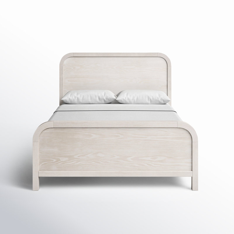 Lit plateforme en bois Drake, Bois d'œuvre, Reine