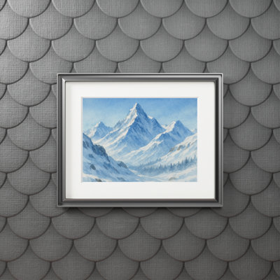 Posters Single Picture Frame Print