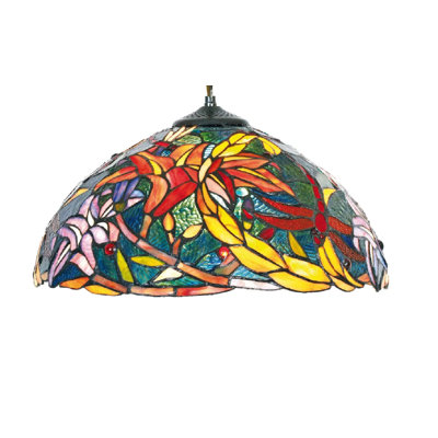 Schalen-Pendelleuchte 1-flammig Tiffany