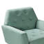 Fauteuil capitonné de 30,59 po de largeur