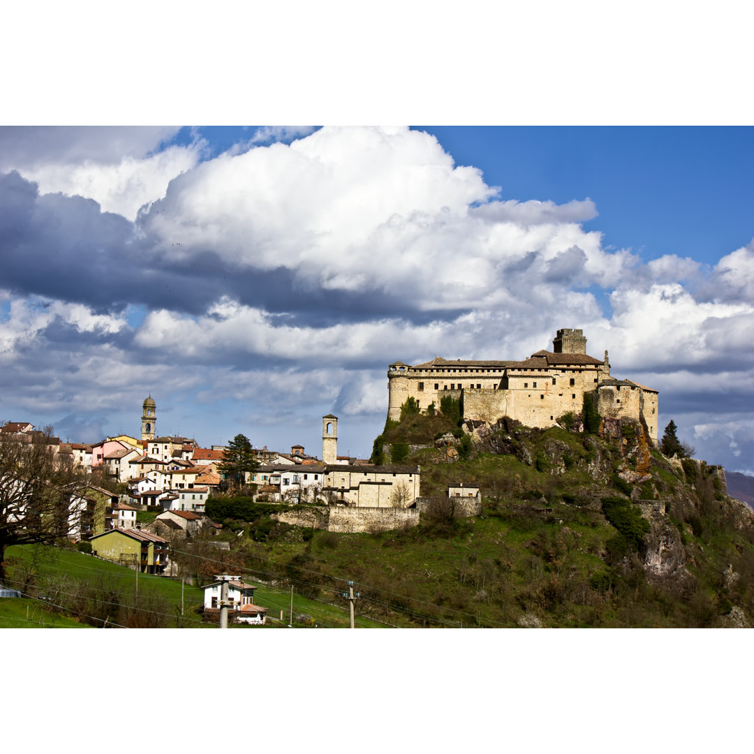 Leinwandbild Die Burg von Bardi