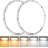 Brightever 12 Inch LED Flush Mount Ceiling Light Fixture, 24W 3200LM Super Slim 0.67 Inch, Dimmable - 2700K-6500K