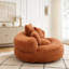 Pouf individuel avec 3 coussins et accoudoirs-400281496