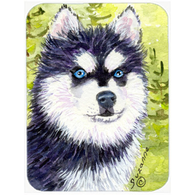 Caroline's Treasures Klee Kai Glass Cutting Board