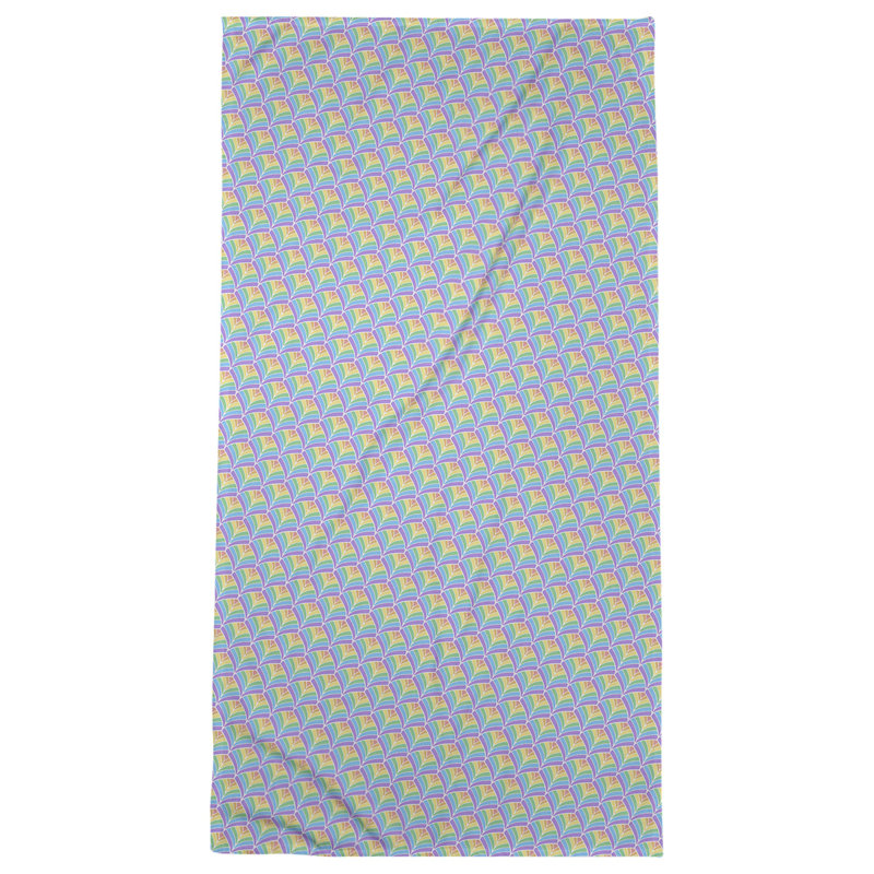 Katelyn Elizabeth Cotton Blend Bath Towel, Pastel