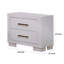 Table de chevet 2 tiroirs Semirah-1611372910