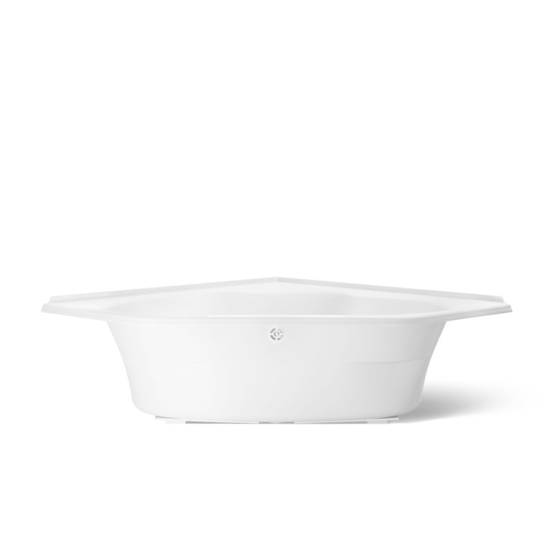 Baignoire de trempage 60 "x 60" Tercet®, Blanc