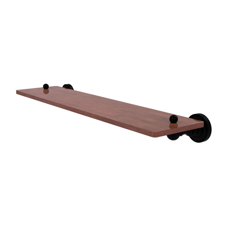 Tablette de support Marchmont, Noir mat, H 2,5 po x l 22 po x P 5 po