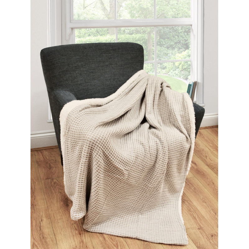 Antipus Throw Blanket, Natural