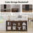 Guinna Wood Bookcase-552342022-552342020