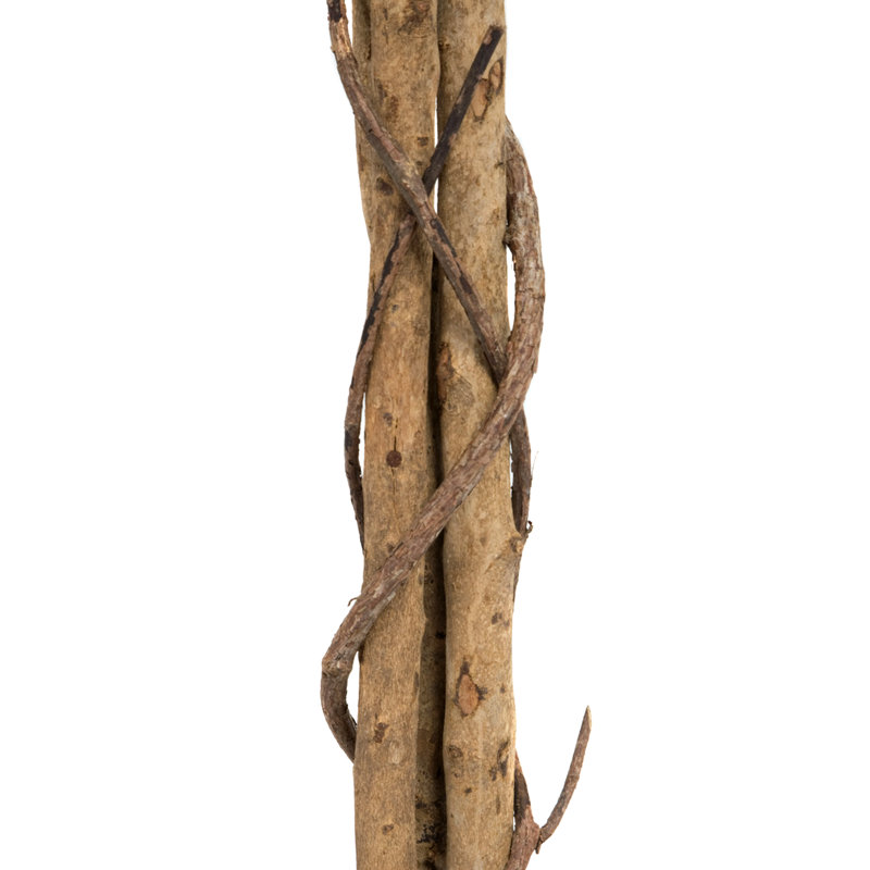 GreenBrokers Artificial Lilac Wisteria Tree 150cm/5ft, 154cm H x 20cm W x 20cm D, Lilac