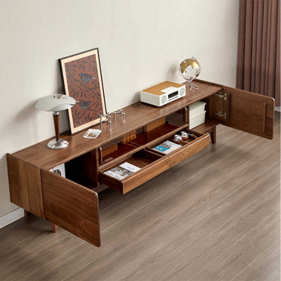 Italian style storage TV stand