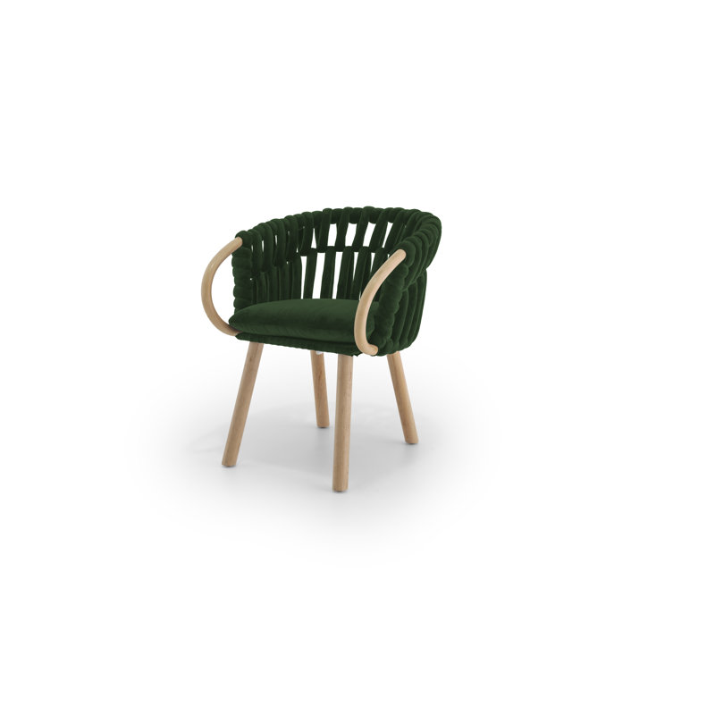Knit Chair, Deep Green