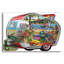 «Colorful Camping» par Bigelow, illustrations en verre acrylique,-102028422