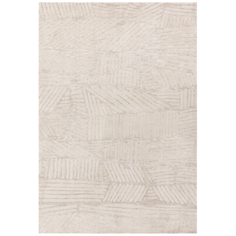 Tribeca Mason Cream Area Rug, Rectangle 200cm x 290cm