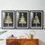 Christmas Holiday Art CXIX - Impression encadrée sur mesure de qualité supérieure - 3 pièces-2118936980-2118936981