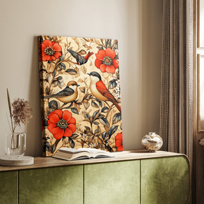 WM MORRIS Series LIX  -Premium Gallery Wrapped Canvas -Ready to Hang