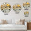 Coming on Farmhouse Landscape - Horloge murale traditionnelle-73148754