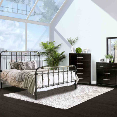 Transitional Style 1Pc Full Size Bed