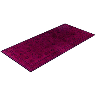 Huckstep One-of-a-Kind 6' 3" X 13' 2" Wool Area Rug Purple