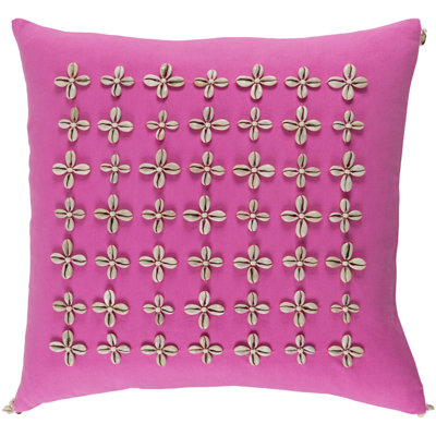 Lelei Square Cotton Throw Pillow