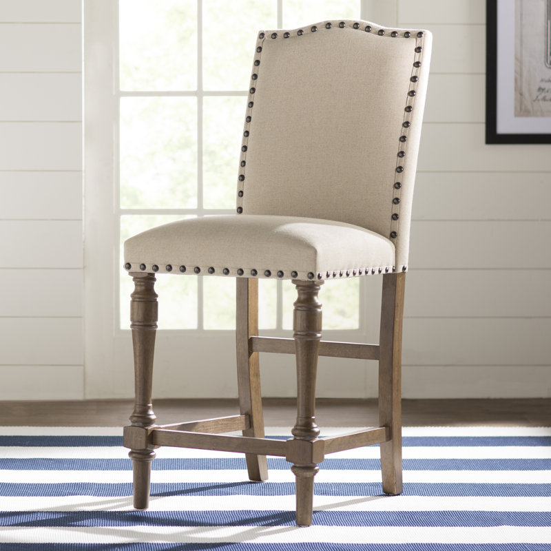 Tabouret de comptoir Jabree, Gris