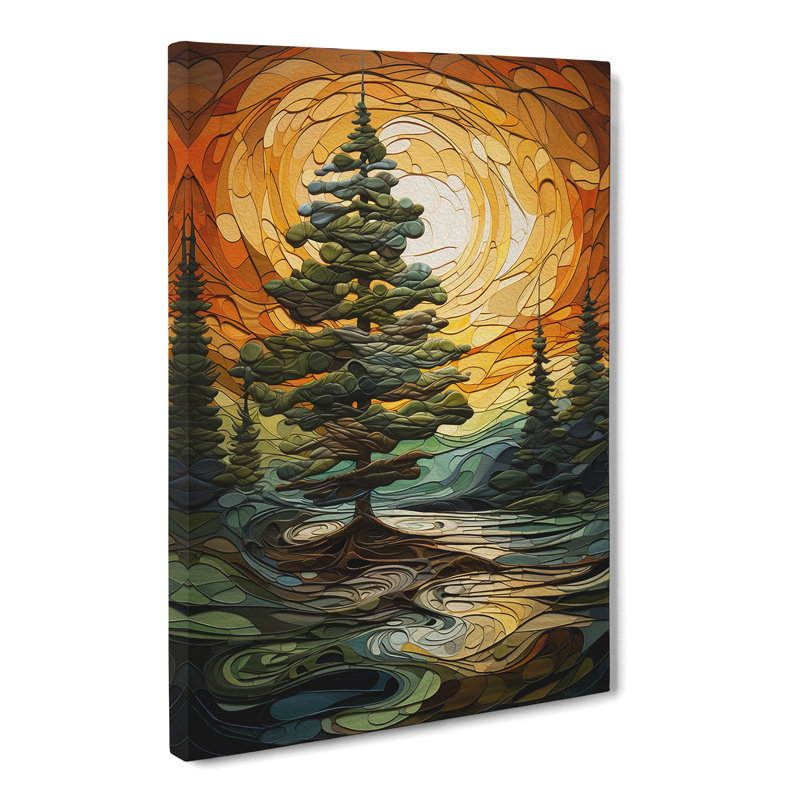 Modern Wall Art - Wrapped Canvas, 60cm H x 40cm W x 3cm D