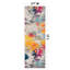 Tapis abstrait ivoire / gris / bleu Noires-1169188635