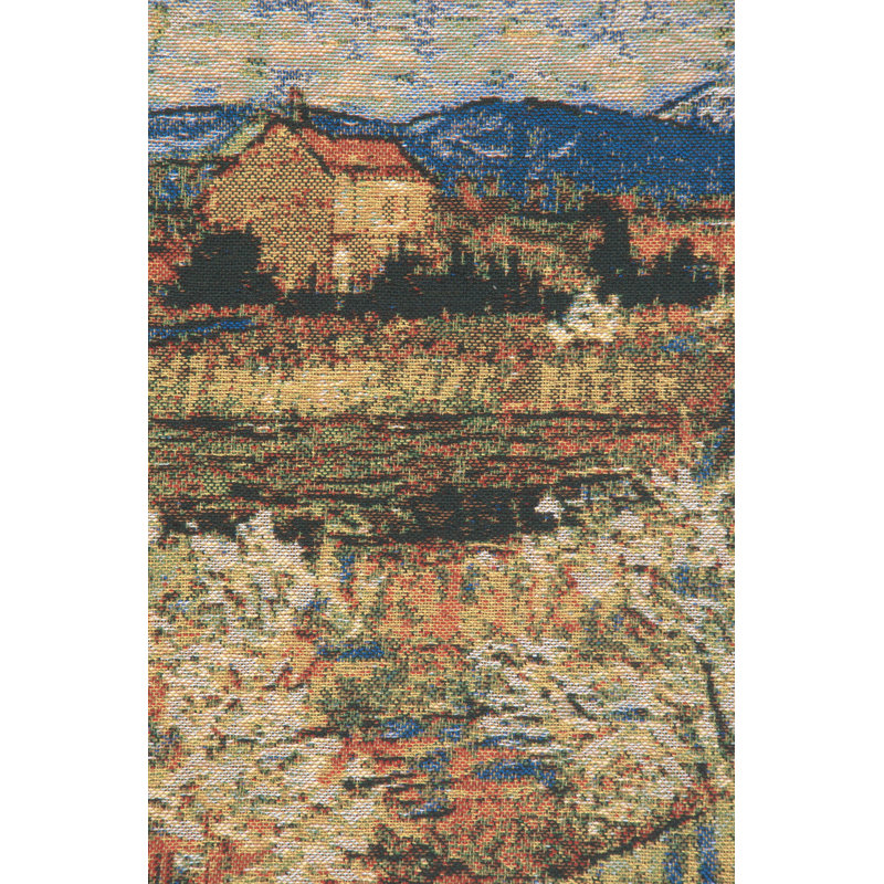Landscape Cotton Blend Pillow Cover