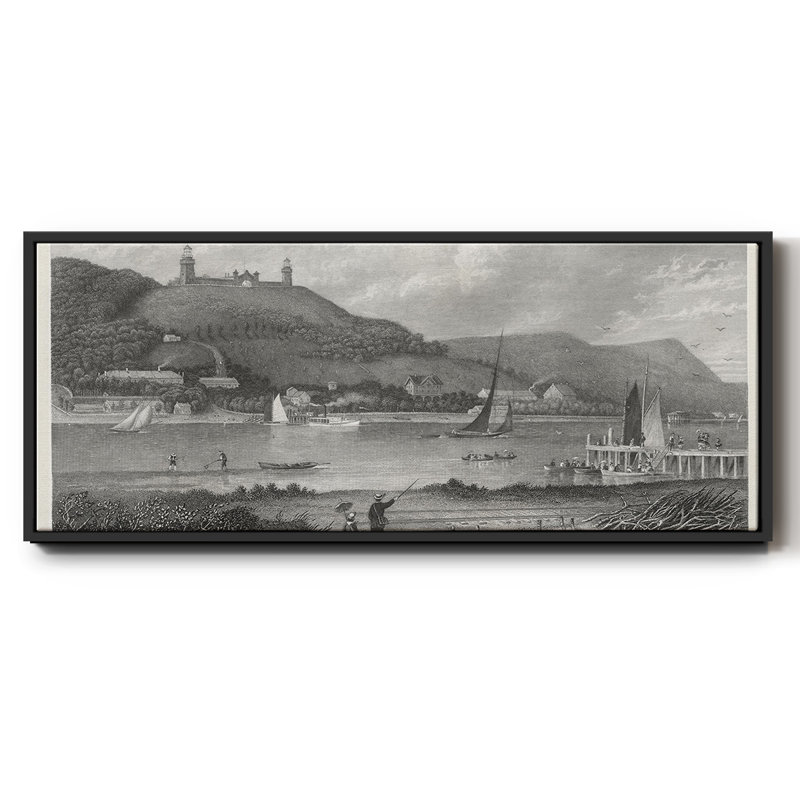 The Highlands of the Neversink - toile encadrée, H 12 po x l 30 po