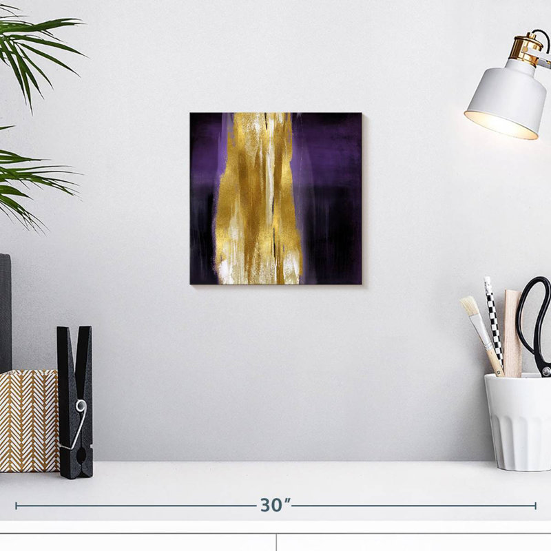 Free Fall Purple With Gold I