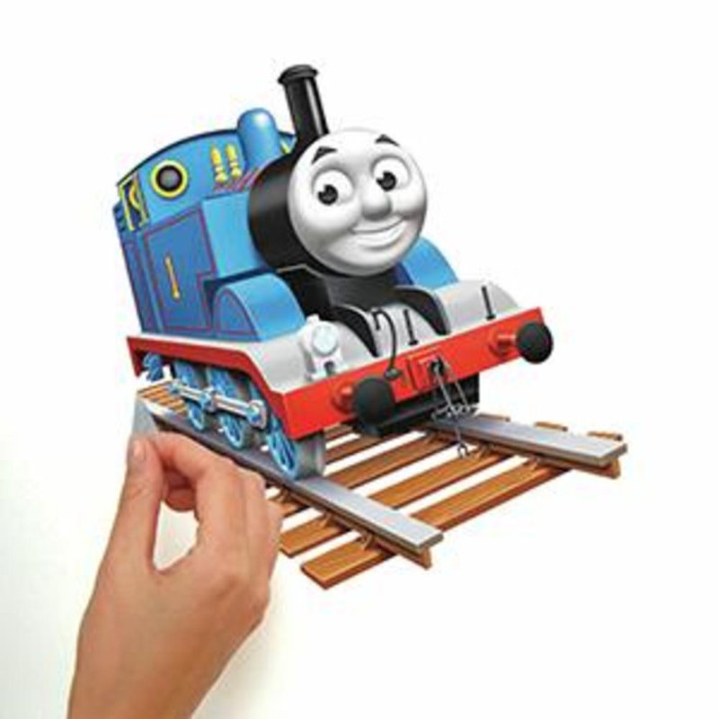 Décalcomanie murale pour moteur thomas the