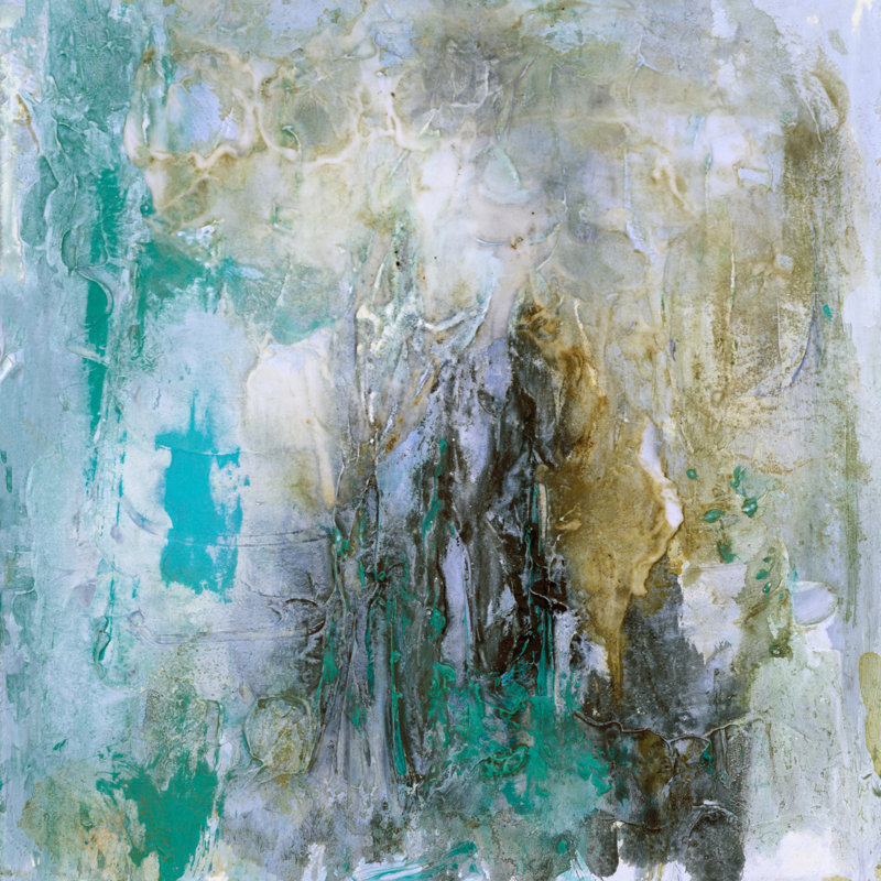 Tidal Flow IV by Scherrer Finch - Wrapped Canvas Painting, 30cm H x 30cm W