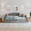Lit de jour simple en bois massif avec tiroirs de rangement Nantucket Cottage