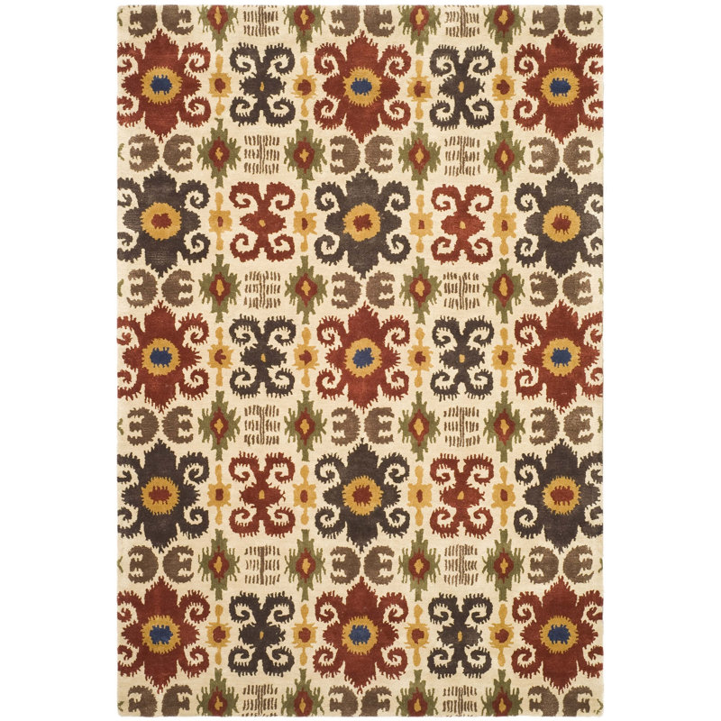 Tapis en laine touffeté à la main Soho, Rectangle 5 pi x 8 pi