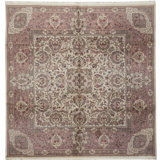 Prince One-of-a-Kind Square 8' X 8' Hand Knotted Area Rug