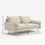 Causeuse à accoudoirs arrondis 56 po Sofa-680920425